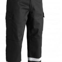 Pantalon SÉCU ONE bas élastiqué HV TAPE noir
