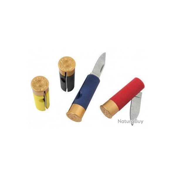 Canif cartouche cal.12 STEPLAND-Rouge