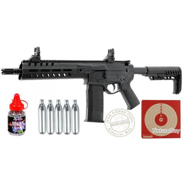 Carabine  plomb CO2 4,5 mm BB UX Strike Force - Blowback - Full Auto