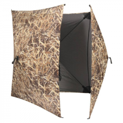Affût 3 cotés Stepland escamotable - 140x140 cm - Camo Roseaux