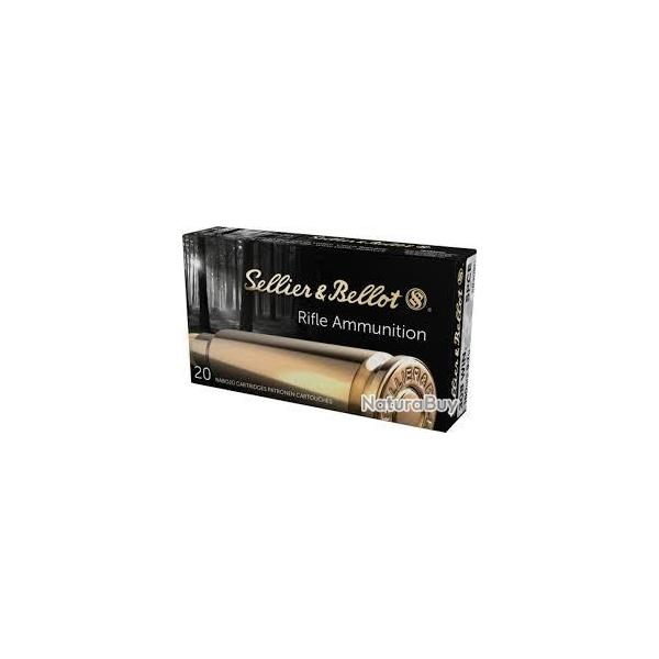Boite de munition 308 sellier Bellot 150GRS 9.7G SPCE