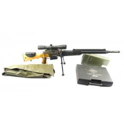 Fusil règlementaire francais de precision FRf2  lunette SCOM J8 calibre 308 numeros F03910