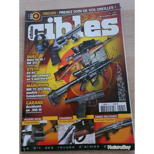 Revue Cible N 501 Mas 49 56 Steyr Manurhin Garand fsa Charlton