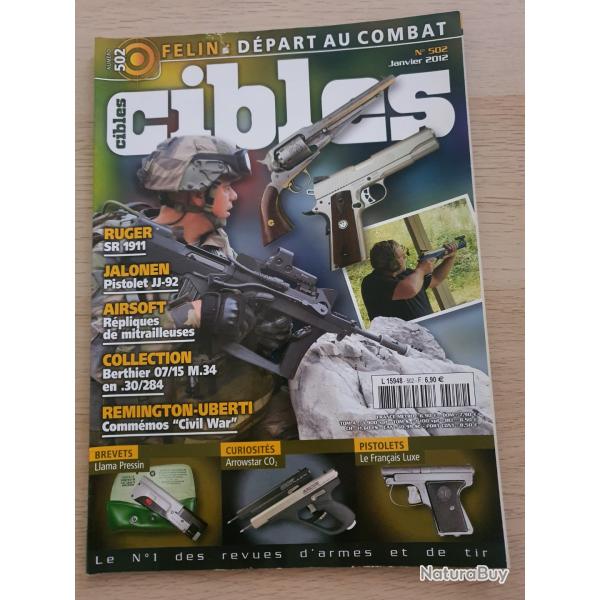 Revue Cible N 502 Ruger Airsoft Berthier 07 15 modifi 34 pistolet le franais