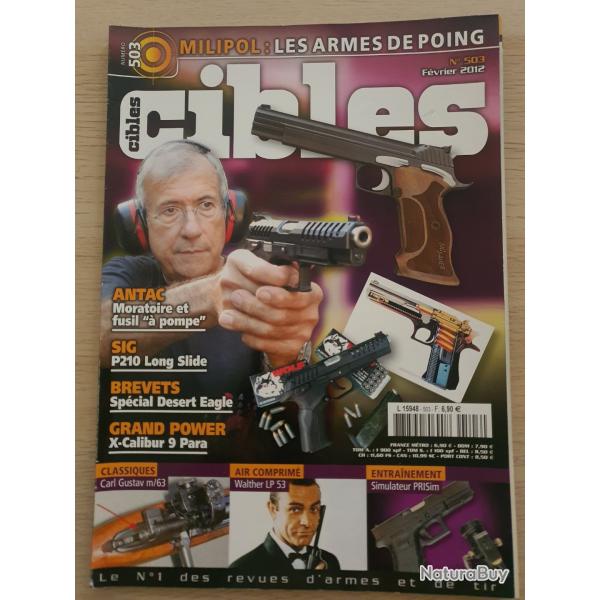 Revue Cible N 503 Sig P210 Desert Eagle Carl Gustav m63 Walter LP53