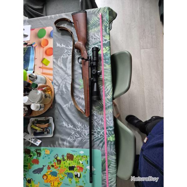 CARABINE VERROU WINCHESTER XPR SPORTER BOIS 300WM quipe d'une LUNETTE VEOPTIK AFFUT 4-16X50