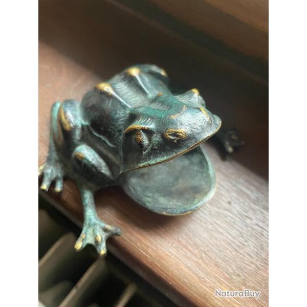 Crapaud Bronze vintage annes 50