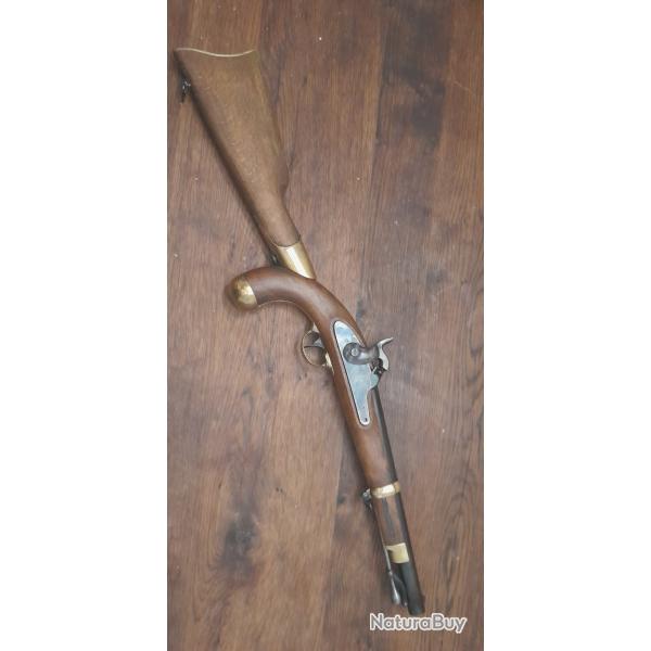 Rplique Zoli pistolet Springfield 1855  calibre 58