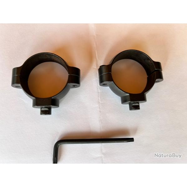 Colliers Leupold QR / Mat / 34mm / Haut
