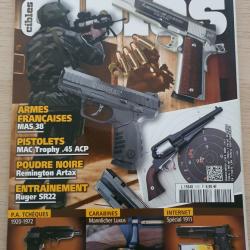 Revue Cible N° 515 Mas 38 Mac Remington Ruger Mannlincher colt 1911