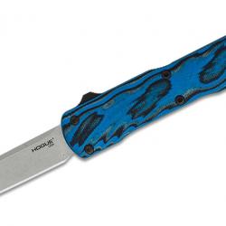 Couteau Automatique OTF Hogue Counterstrike Lame Acier CPM 20CV Manche Blue G-Mascus USA HO34873