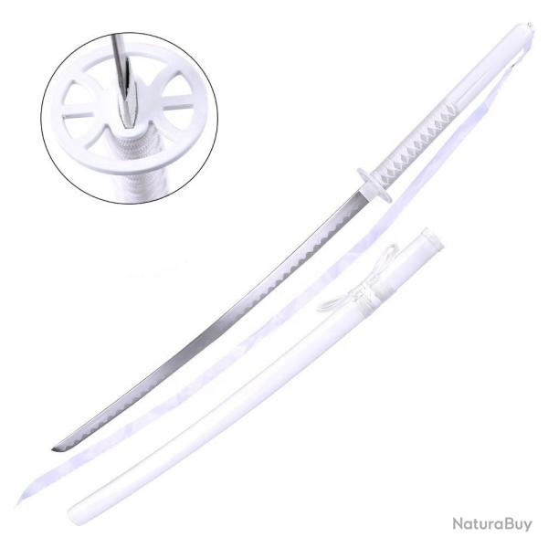 KATANA DECO LAME ACIER MOTIF BLEACH ZS584
