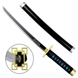 MINI KATANA DECO LAME BAMBOU MOTIF DEMON SLAYER