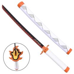MINI KATANA DECO LAME BAMBOU MOTIF DEMON SLAYER