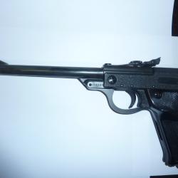 PISTOLET WALTHER modèle LP53 - air comprimé - cal. 4,5 - excellent état.