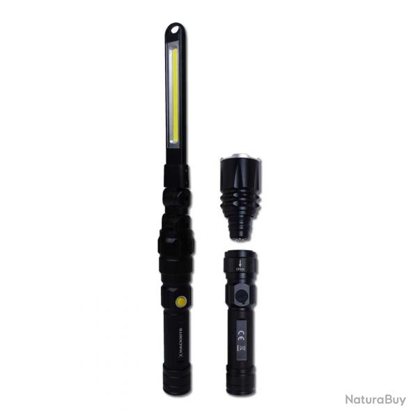 LAMPE LED MULTIFONCTIONS 2 EN 1 - 350 LUMENS PELAGIA 350R - HACKNITE