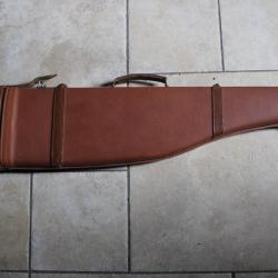 etui à fusil de chasse Type JAMBON en Belle Etat + bretelle