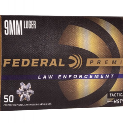 Balles Federal Bonded HS HP - 9 mm Luger / 124 gr