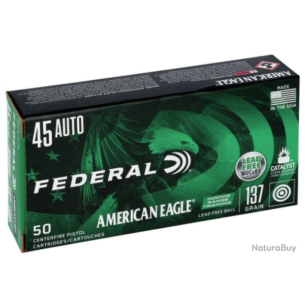Balles Federal Lead Free Ball - 45 Auto