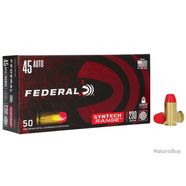 Balles Federal Syntech - 45 Auto