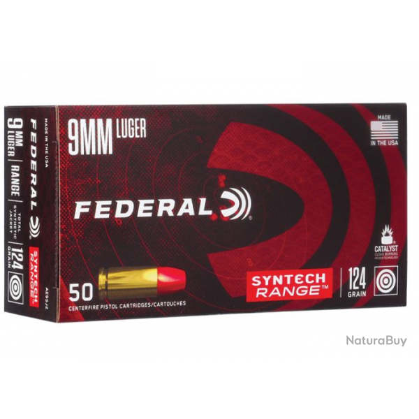 Balles Federal Syntech - 9 mm Luger
