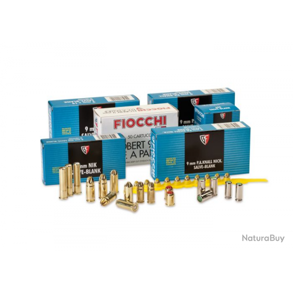 Balles Fiocchi  blanc - 9 mm Para Luger