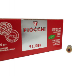Balles Fiocchi Expansive ZP EMB - 9 mm Luger