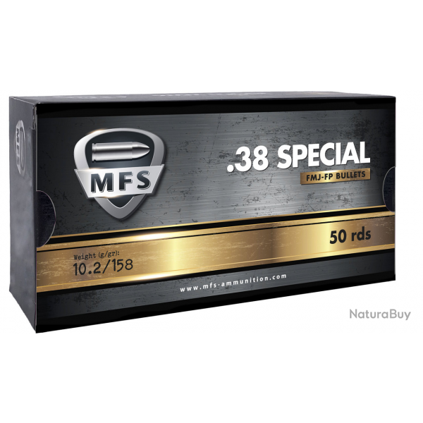 Balles MFS FMJFP - 38 Special