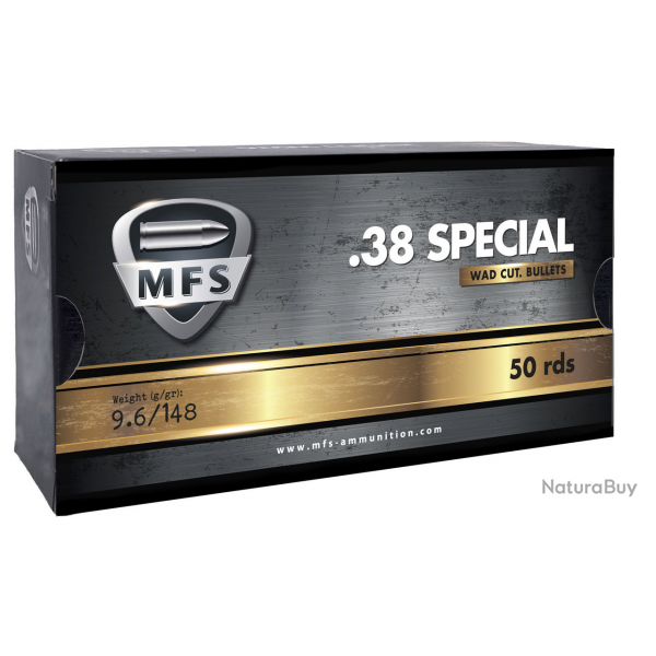Balles MFS Wade Cutter - 38 Special