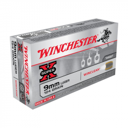 Balles Winchester Winclean Pistol - 9 mm Luger