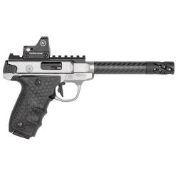 Pistolet Smith and Wesson S&W22 Victory Target Carbone + Point rouge - 22 LR