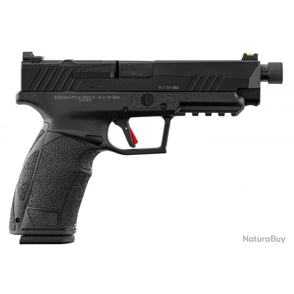 Pistolet Tisas PX-9 Tactical - 9 mm / Noir