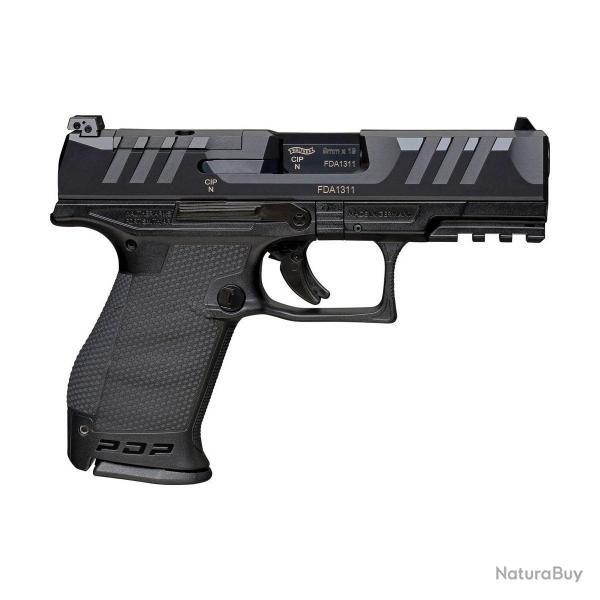Pistolet Walther PDP Compact - 9 mm / 4" / Noir