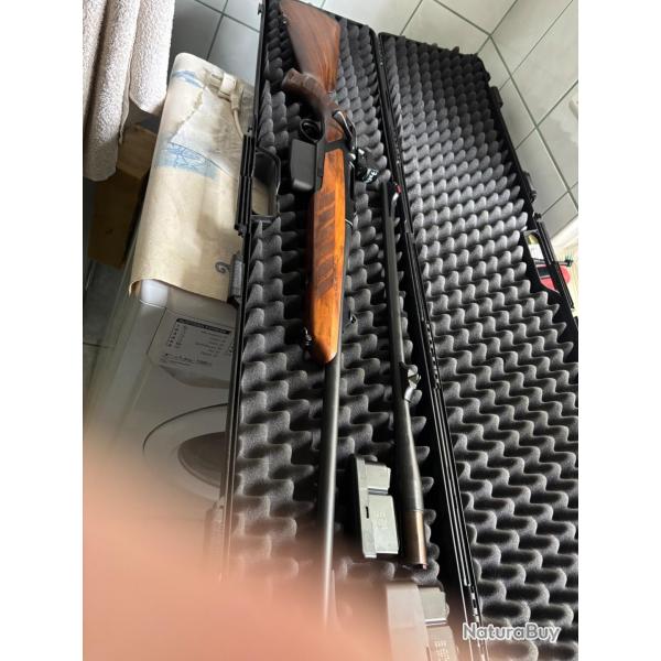 Merkel RX Helix bois armeur spar comme neuve avec 2 canons 7x64 et 9.3x62