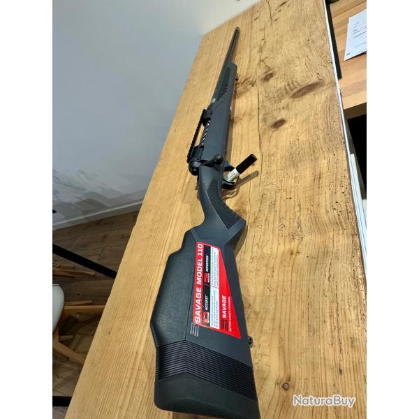 Savage 110 Ultralite 30.06 comme neuve avec rail Recknagel