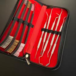 Kit brosse nettoyage arme de poing