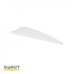 Plume de flèche Plastique Flex-Fletch FFP187 - Blanc