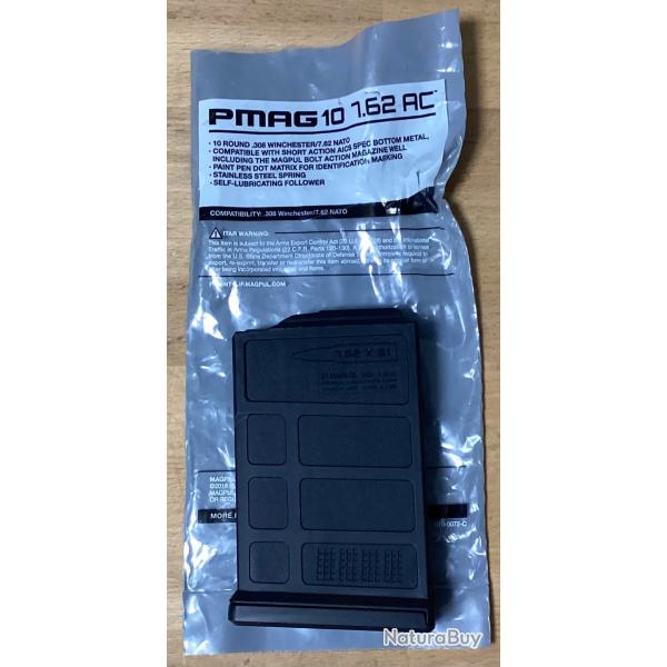 Chargeur MAGPUL PMag AC Noir 10 coups .308