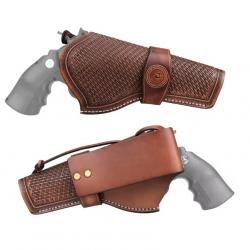 Holster 44 magnum Revolver - Cuir Véritable - Fait Main - SKX INDUSTRIES