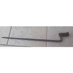 Ebauche de baïonnette à douille modèle 1822 - très peu courant !