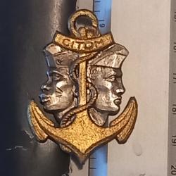 Insigne du Centre d'instruction des troupes d'Outre-Mer (C.I.T.O.M.)