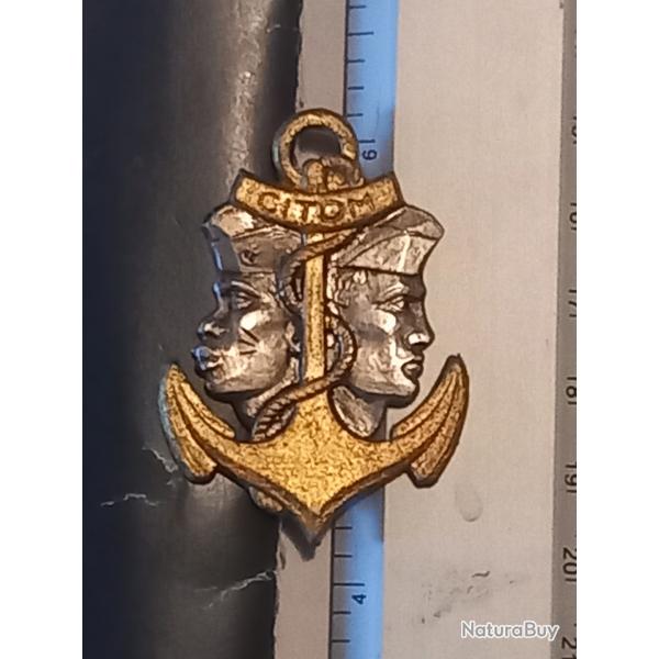 Insigne du Centre d'instruction des troupes d'Outre-Mer (C.I.T.O.M.)