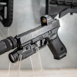 Wahoo ! Pack Glock 45 G5 + 407C + Lampe laser + Detente perf + B&T