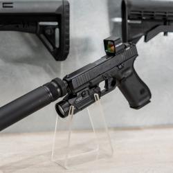 Wahoo ! Pack Glock 45 G5 + 507COMP + Lampe laser + Detente perf + B&T