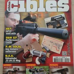 Revue Cible N° 524 Garand S&W 327  AR 15 Sauer 101 Webley Scott 1912