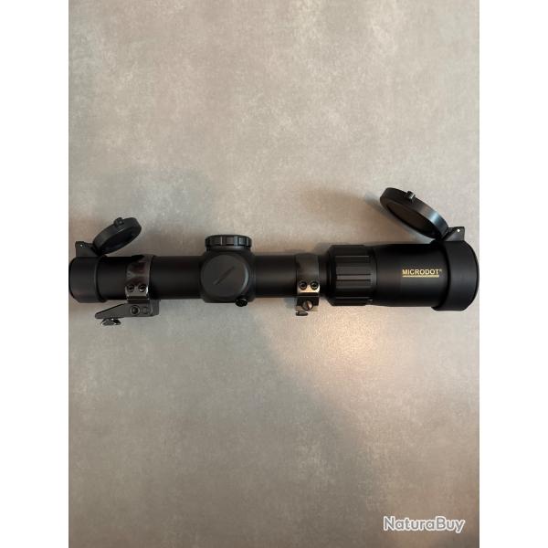 Lunette de battue Microdot 1-4x24 illumine