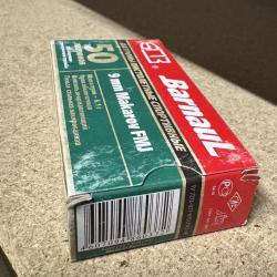 Wahoo ! Munitions Barnaul 9mm Makarov 94GR FMJ