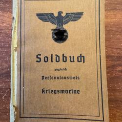 Soldbuch Kriegsmarine