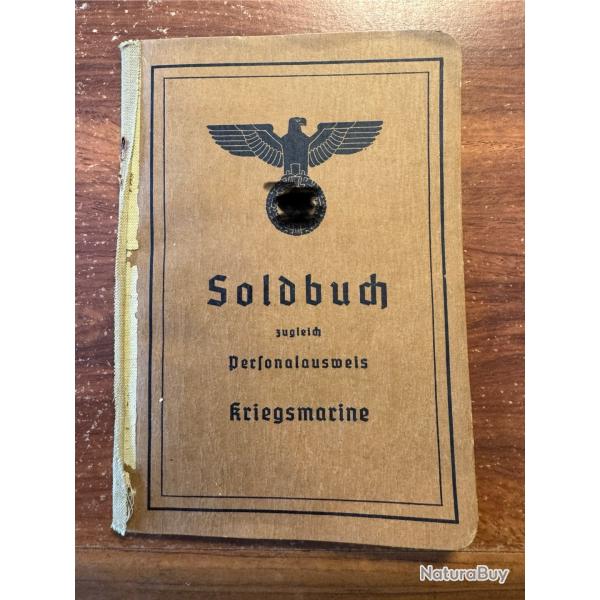 Soldbuch Kriegsmarine