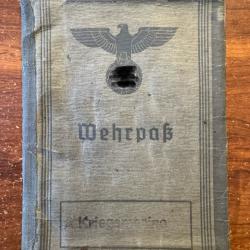 Wehrpass Kriegsmarine